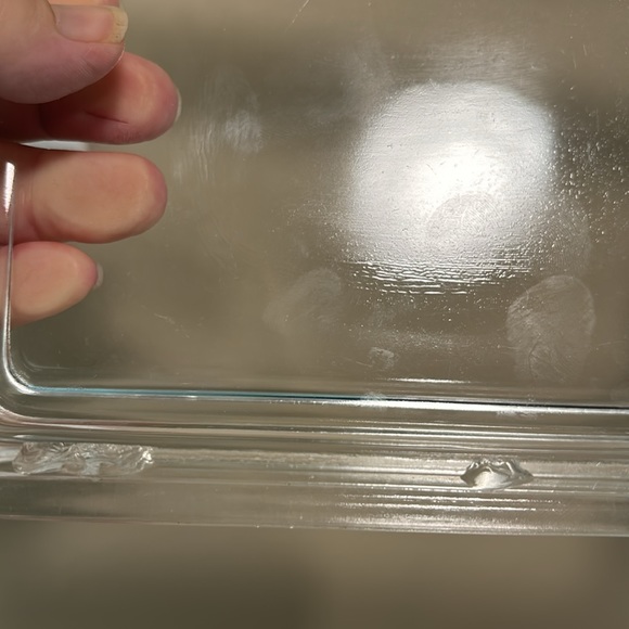 Vintage Pyrex 1 1/4 quart Snowflake Milkglass - Picture 6 of 6